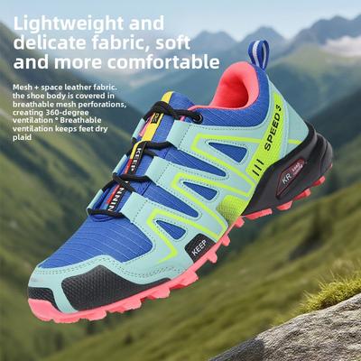 Outdoor Men's Shoes, All-season Outdoor Anti-slip and Wear-resistant Hiking Sports Shoes, Lightweight and Comfortable Hiking and Off-road Shoes