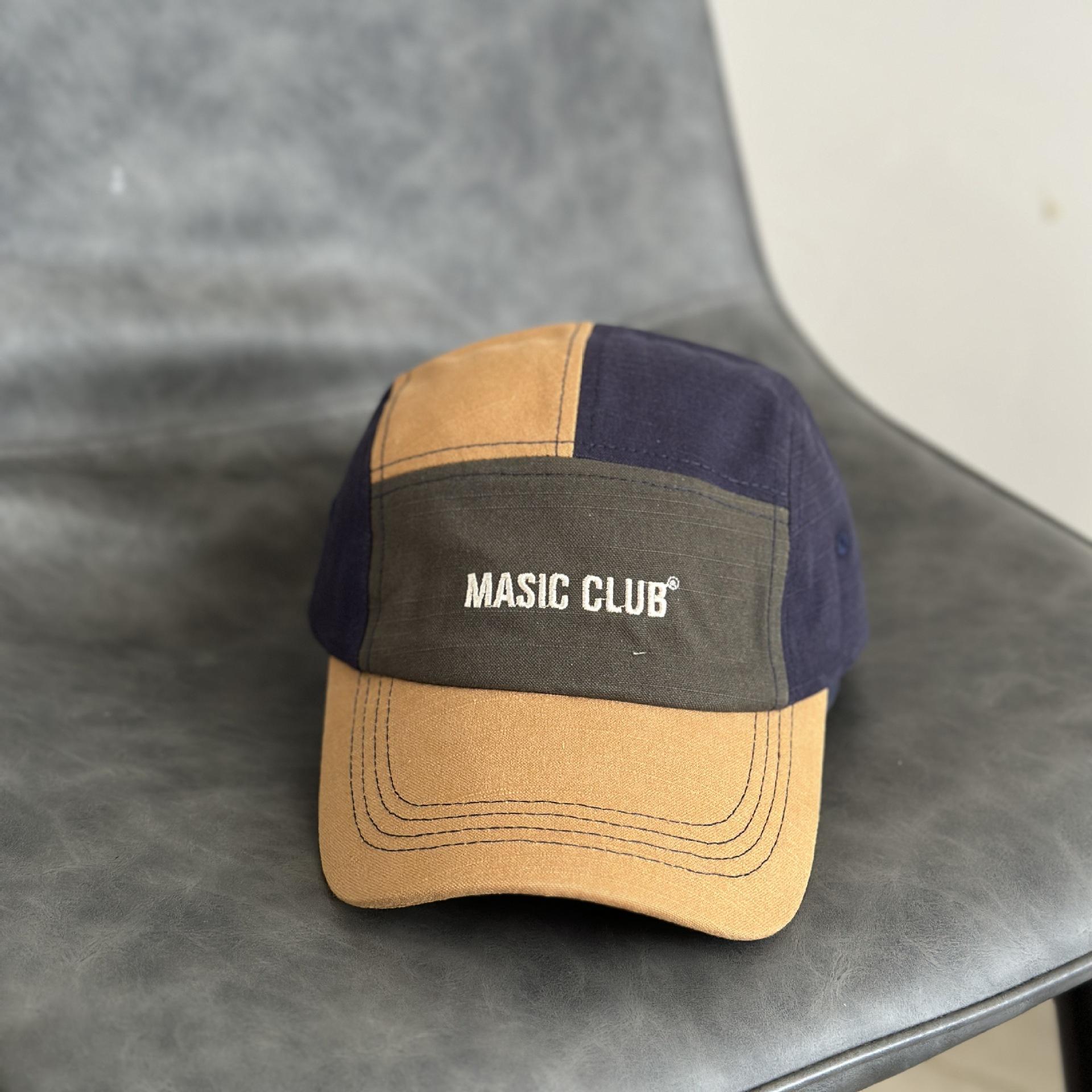 

Новая уличная кепка с вышитыми буквами и коротким краем, женская кепка в стиле хип-хоп, универсальная, повседневная, модная, мужская M（56-58cm）