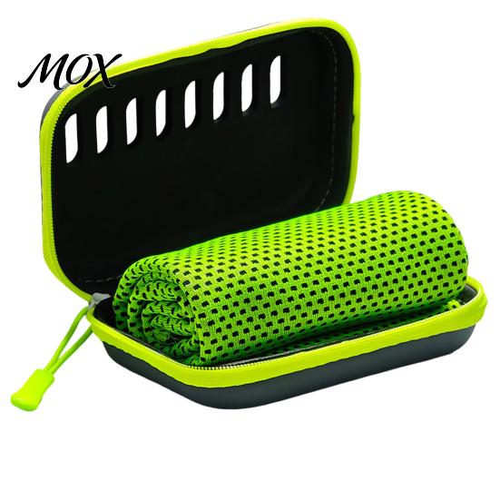 Quick Cooling Towel with Case Carrying Case, 30x80cm Instant Microfiber Ice for Gym Fitness Towel, Portable Drying Workout Yoga Running Sports