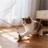3 of Ni Cat Toy Cat Teaser Popular Cat Toy Fishing Rod (1) Replacement Feathers (3)