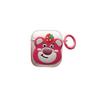 Airpods Pro Pink Bear Strawberry Bluetooth Headset Cover 3Rd Generation Protective Case Airpods 1 /2 Generation Hanging Buckle