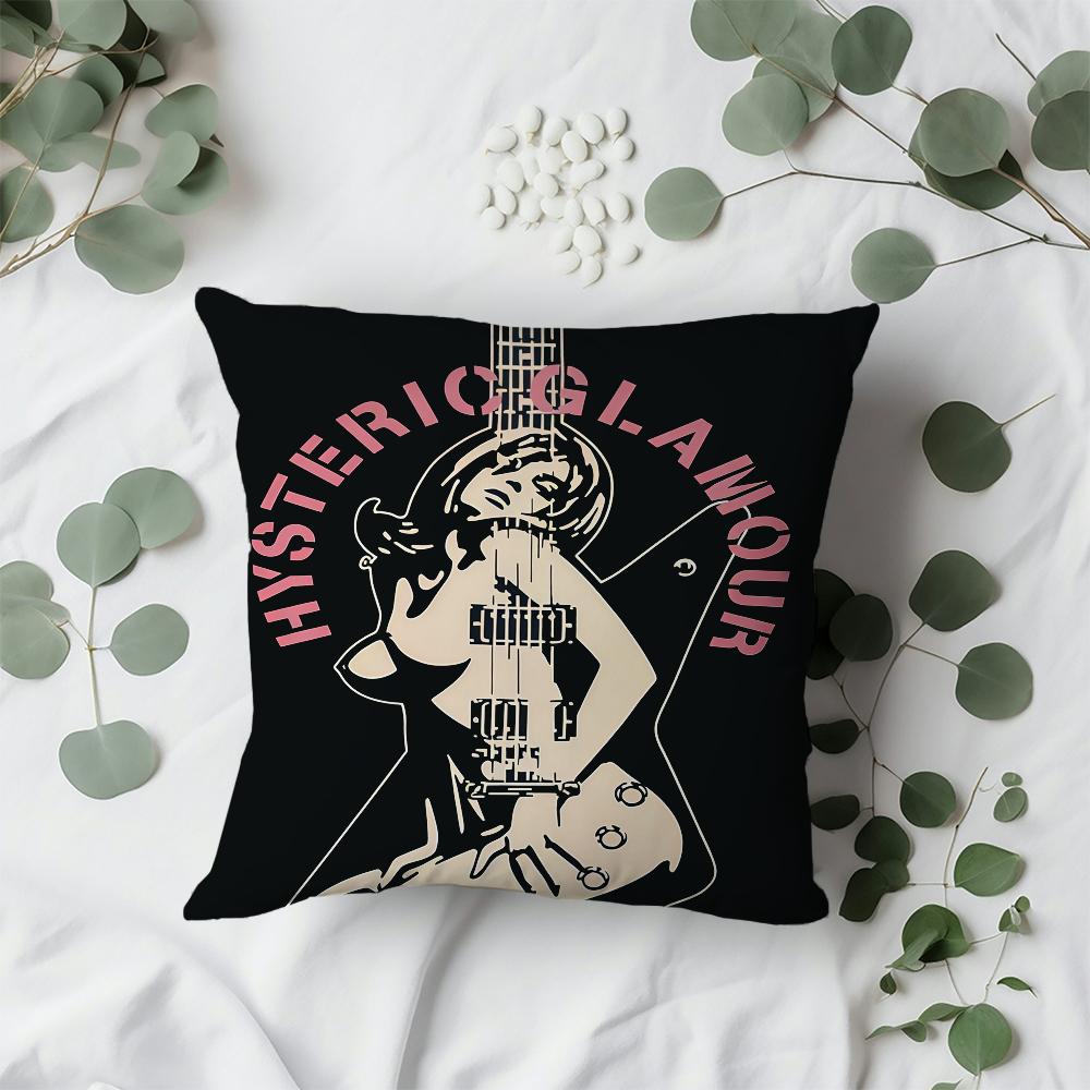 Módní H-Hysteric G-Glamour povlak na polštář Pro pohovku, auto, kancelář, kavárnu Měkký a pohodlný Oboustranný potisk Povlak na polštář