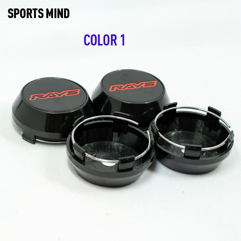 

4PCS/lot 60MM Car Styling Japan Volk Wheels Center Cap For RAYS VOLK Logo Emblem Rim TE37 Tokyo Time Attack