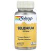 Solaray Selenium 100mcg Veg Capsules, 100 Count