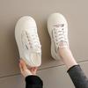 2025 Summer New Single Mesh Hollow Mesh Casual Trendy Fashion White Shoes Thick Soled Comfortable Women's Shoes shoes for women