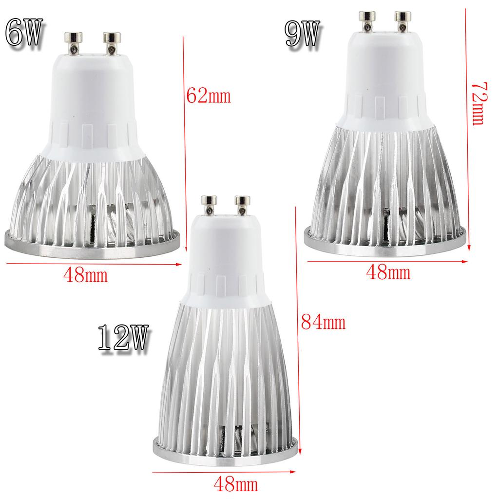 Dimmable Led Spotlight 6w 9w 12w Decorative Lamp Vintage Spot E27 Energy-saving Lights Bulb Room 3000k/4500k/6500k Light Cob