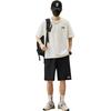 Li-Ning Szybkoschnące Oddychające Krótkie Rękawy Młodzieżowe Koszykówka Bieganie Jedwab Lodowy Szorty Codzienny Garnitur Sportowy Męski Garnitur Sportowy Z1AATV115-1D0604-4