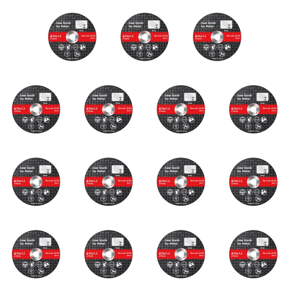 1-20pcs 76mm Cut Off Wheel Metal Cutting Discs 75mm Electric Wear Resistance Circle Wheels Blades for Angle Grinder Accessories