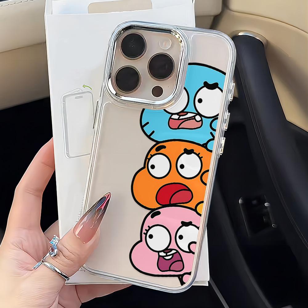 Die erstaunliche Welt von Gumball Handyhülle Für iPhone 17 16e 16 15 14 13 12 11 mini Pro Max X XR XSMAX 8 7 Air Plus Weiche Hülle