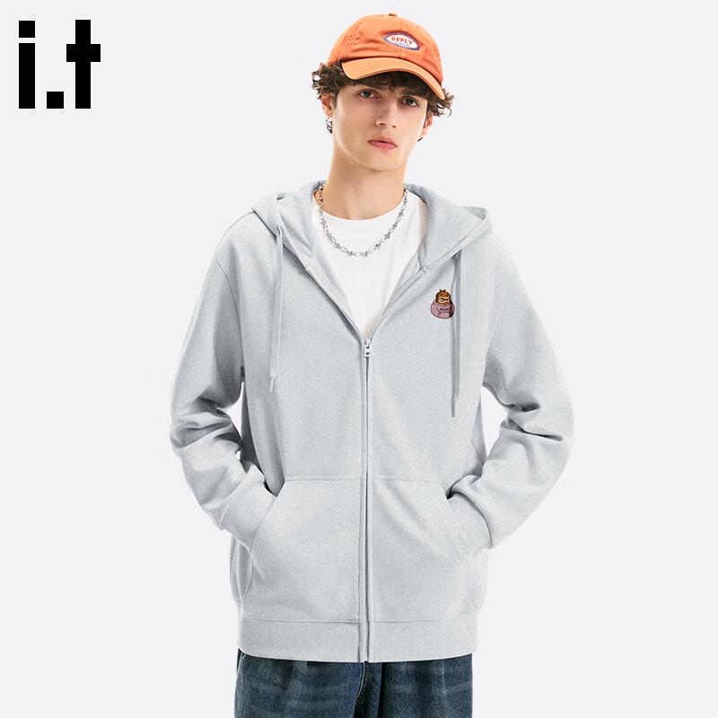 Fingercroxx Herren Locker Geschnittene Kapuzen-Strickjacke