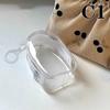 1Pc Jewelry Organizer Storage Box Cute Doll Bag With Keychain Dustproof Case