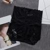 Women Panties High Waist Lace Thin Hollow Out See-through Flower Embroidery Elastic Soft
