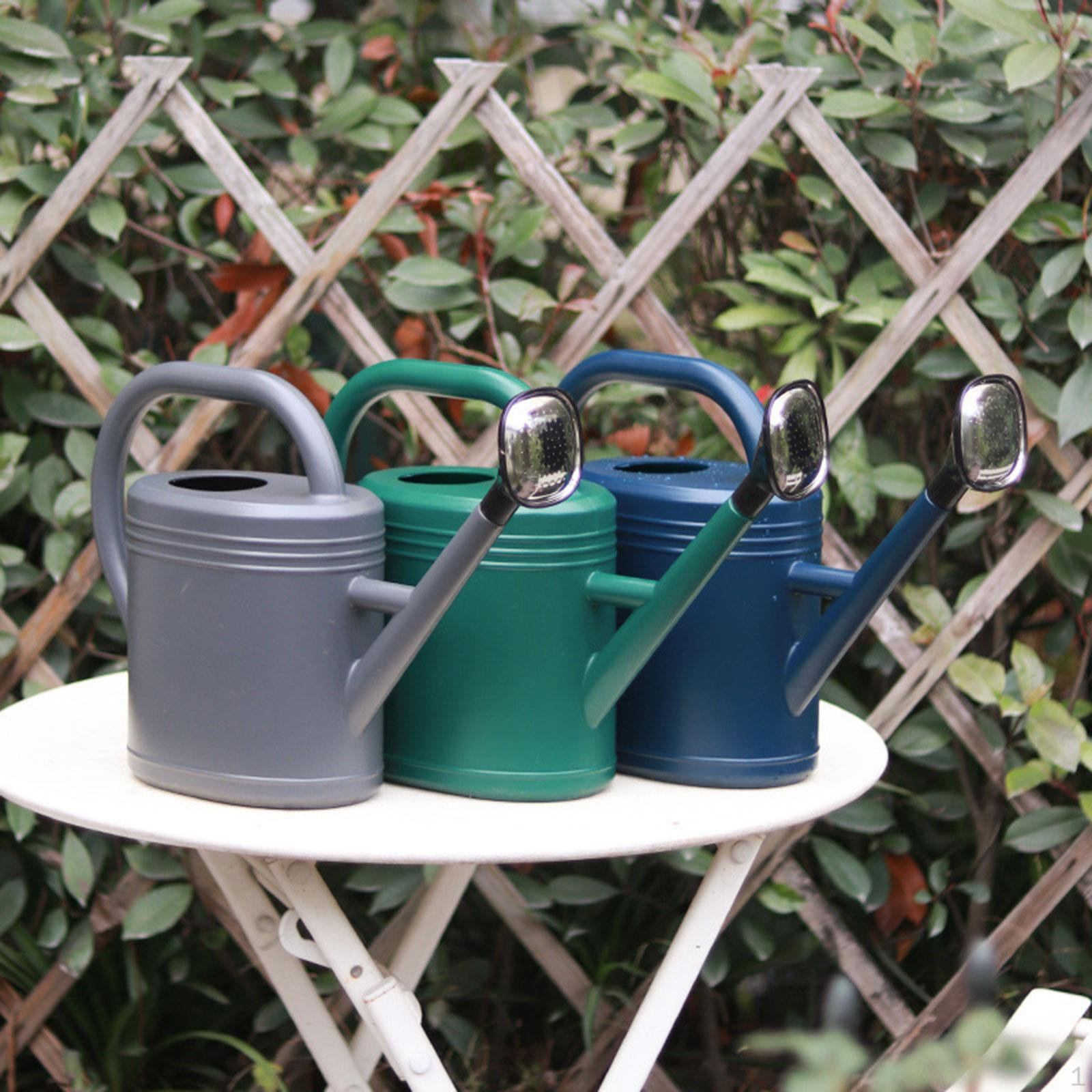 

5L Watering Can Accessories Gifts Long Mouth,Garden Pot Gardening Tool for Flowers сірий колір