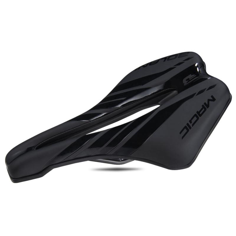 Mountain Bike Seat Cushion Ergonomic Hollowed Comfortable Breathable Waterproof Shock Absorption