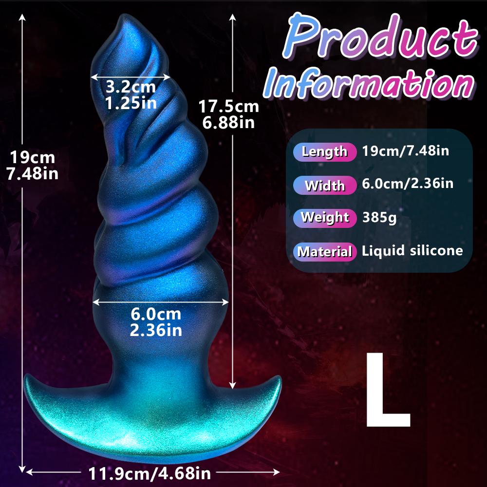 Wearable Silicone Butt Plug Dildo for Prostate Massage Male Masturbator Adult Toy Penis G-Spot Stimulator Ergonomic Design Waterproof & Easy To Clean