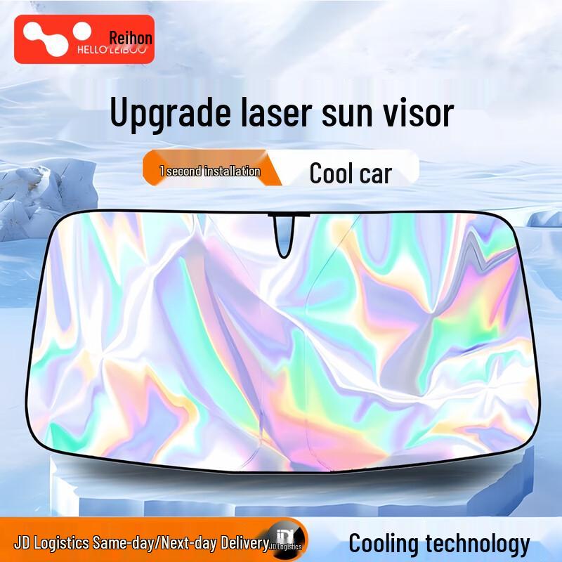 Retractable Car Windshield Sunshade