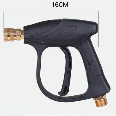 Pistole na tlakovou myčku Pistole na mytí aut s 5 kusy trysek na mýdlo 14mm M22 zásuvka 1/4" Rychloupínací pistole na sněhovou pěnu Auto Vodní pistole