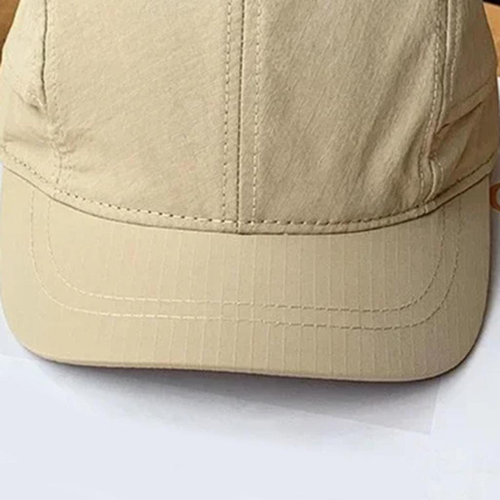 Baseball Caps Cotton Adjustable Sun Protection Quick Dry Sunscreen Hats Short Brim Hip Hop Golf Dad Hat Snapback Caps