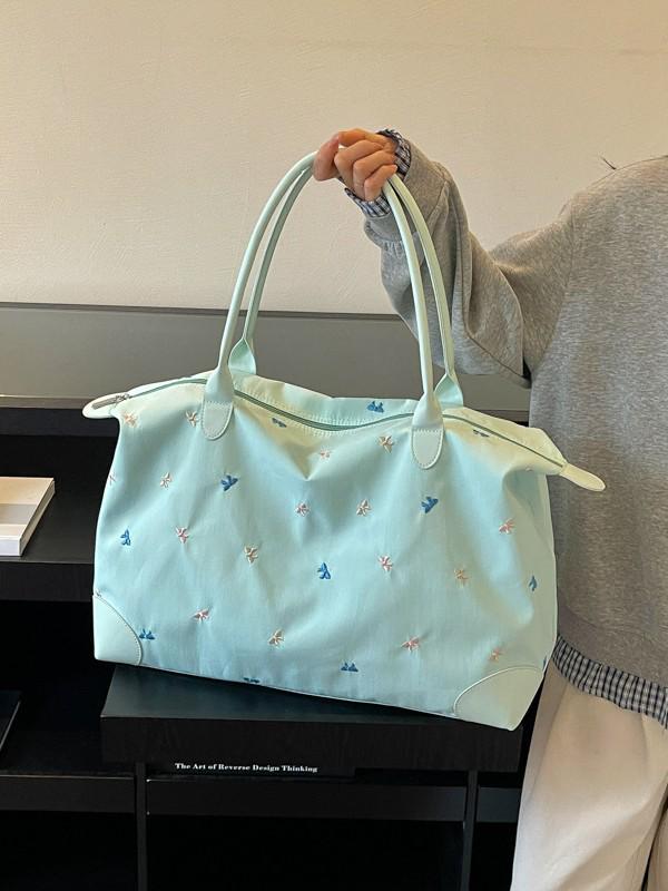 Unisex Lightweight Casual Handbag - Large Capacity for Short-Distance Business Travel