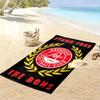 Toalla de Playa con Estampado del Logo de Aberdeen, Toalla Grande Suave de Secado Rápido para Playa, Camping, Natación