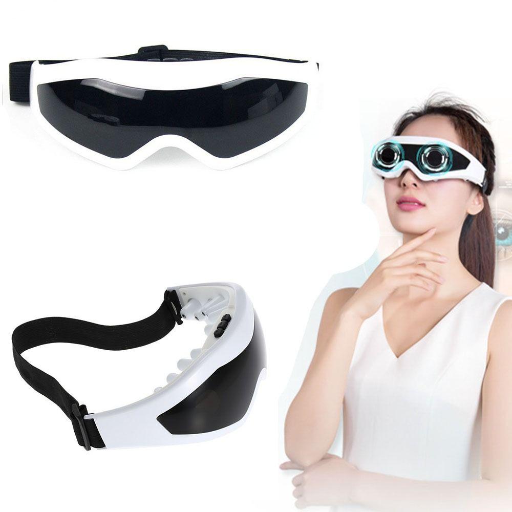 Manyetik Boncuklar Elektrikli Göz Masaj Aleti Ayarlanabilir Toka EMS Göz Rahatlatıcı Göz Bakımı Masajı