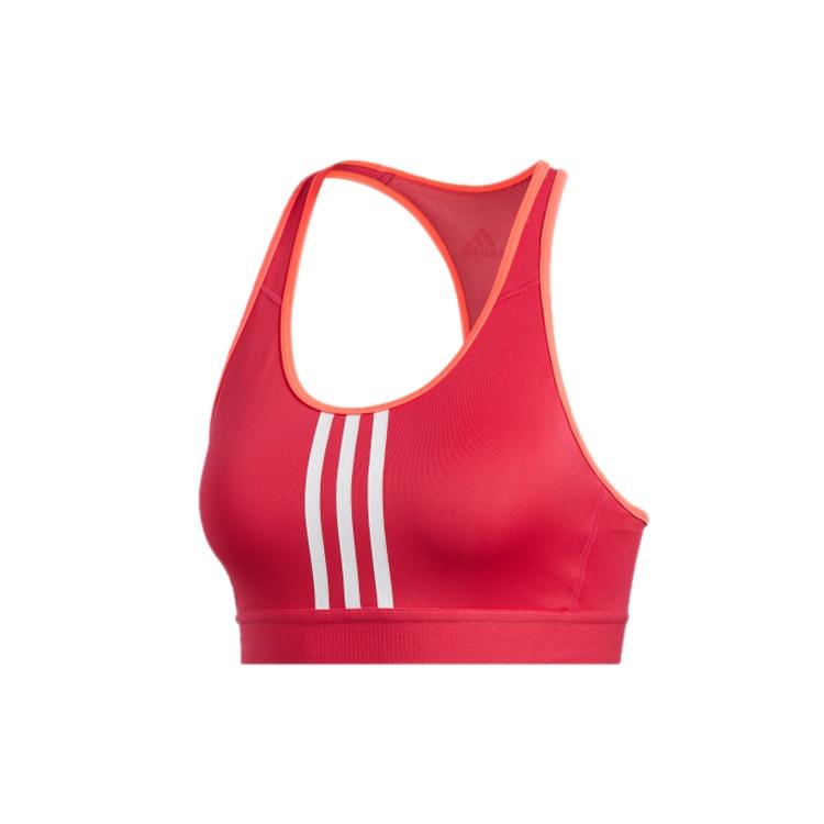 (WMNS) adidas Don t Rest Alphaskin Padded 3-Stripes Bra Pink White Women s GK0299 S