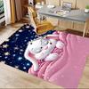 1PC Sleeping Bunny Extra Large Non-Slip Floor carpet, Office, family, bedroom, Studio - Large Area RugJ0321