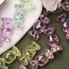 Acryl 12,5*29,1mm Lose Perlen candy Gelee Farbe DIY Schmuck Zubehör 10 stücke Für Armband Ohrring Herstellung