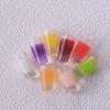 5Pcs Mini Dollhouse Cute Resin Juice Play Food Decorative Toys