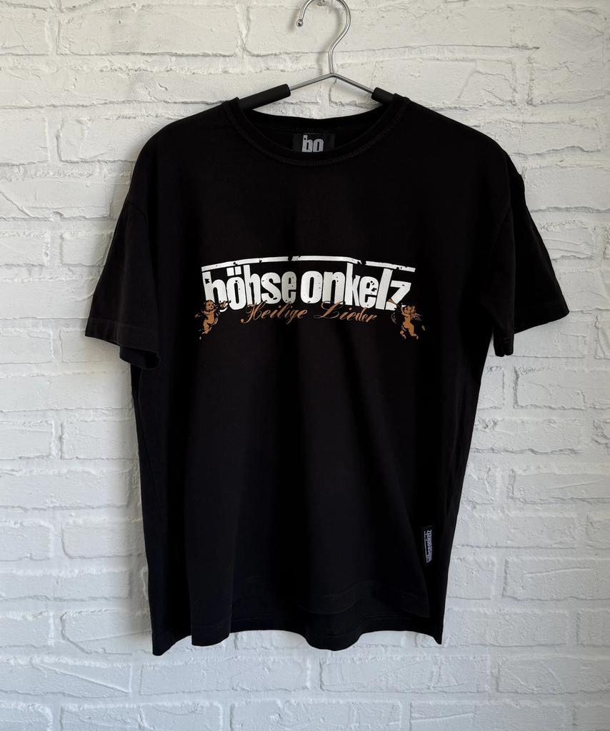 Böhse Onkelz Global Tour Mercah T-shirt Vous Cherchez la Dispute Ger Unisexe Punk Rock Groupe Impression Surdimensionnée Coton Unisexe Femmes T-shirts