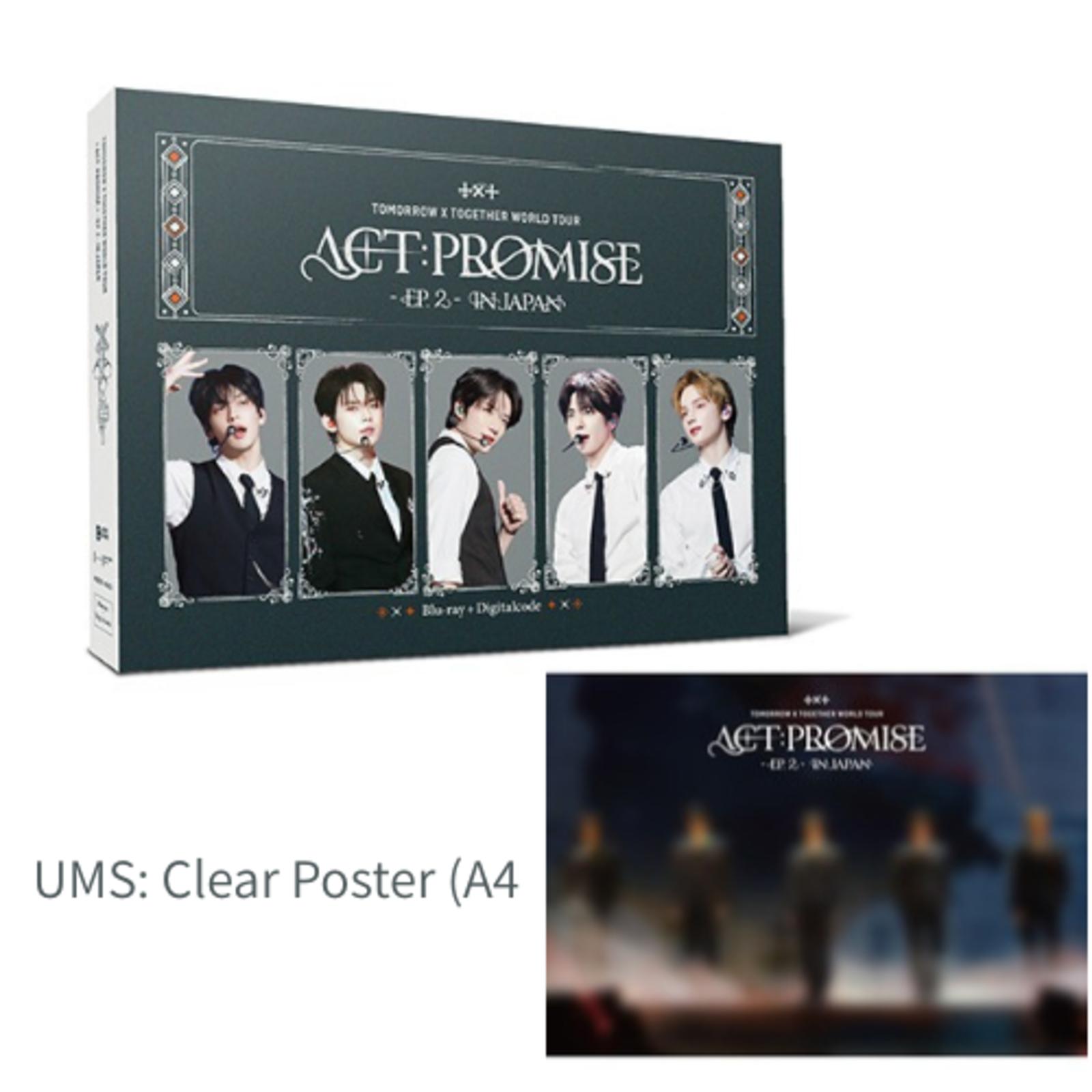 TOMORROW X TOGETHER МИРОВОЙ ТУР АКТ : PROMISE ЭП.2 - В ЯПОНИИ  [Blu-ray] [+Цифровой код] зелёный