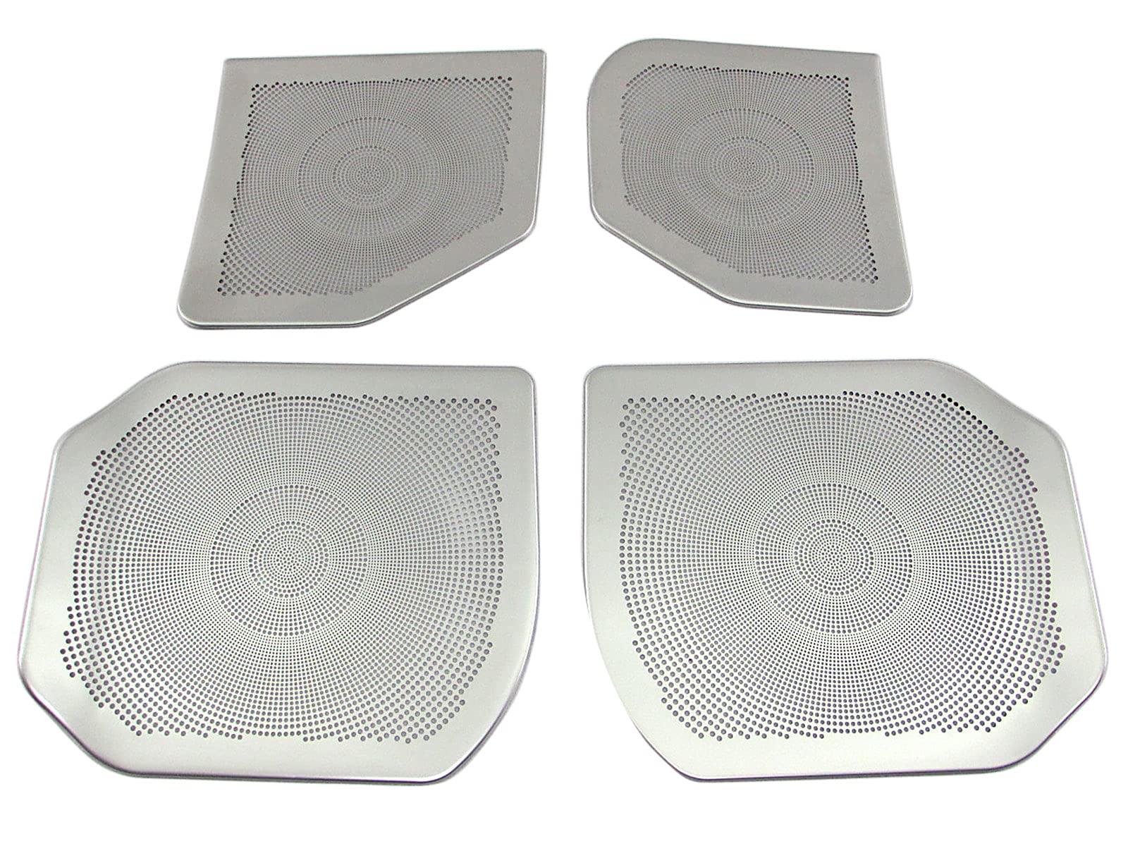 BRIGHTZ Stainless Steel Door Speaker Panels in Satin Silver for the Roomy Custom with the and 910 Roomy M900A/M910A [SPEAKER-098] (Compatible M900,