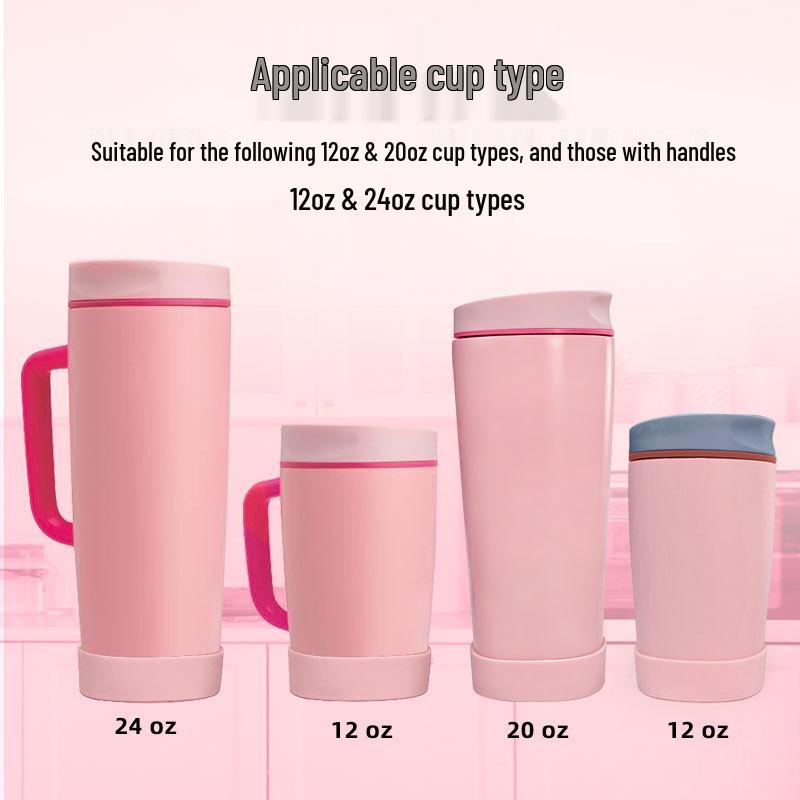 Owala Sports Water Bottle Silicone Anti-Fall Sleeve (12oz/20oz) - Solid Color Protective Cover
