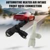 Car Heater Inlet Hose Joint, 2 PCS Three-way Plastic Cooling Connector Accessories, Original Replacement 15055343 15055342, Compatible with Select