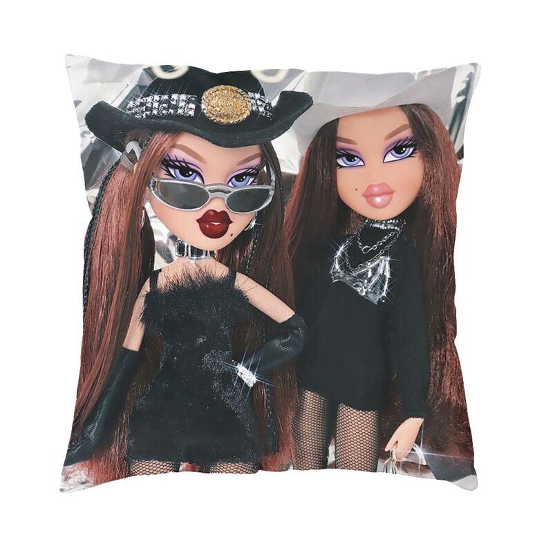 Personalized Custom Bratz Rock Angelz Pillow Case 45x45cm Decor Home Anime Manga Tv Nordic Cushion Cover Soft Pillowcase