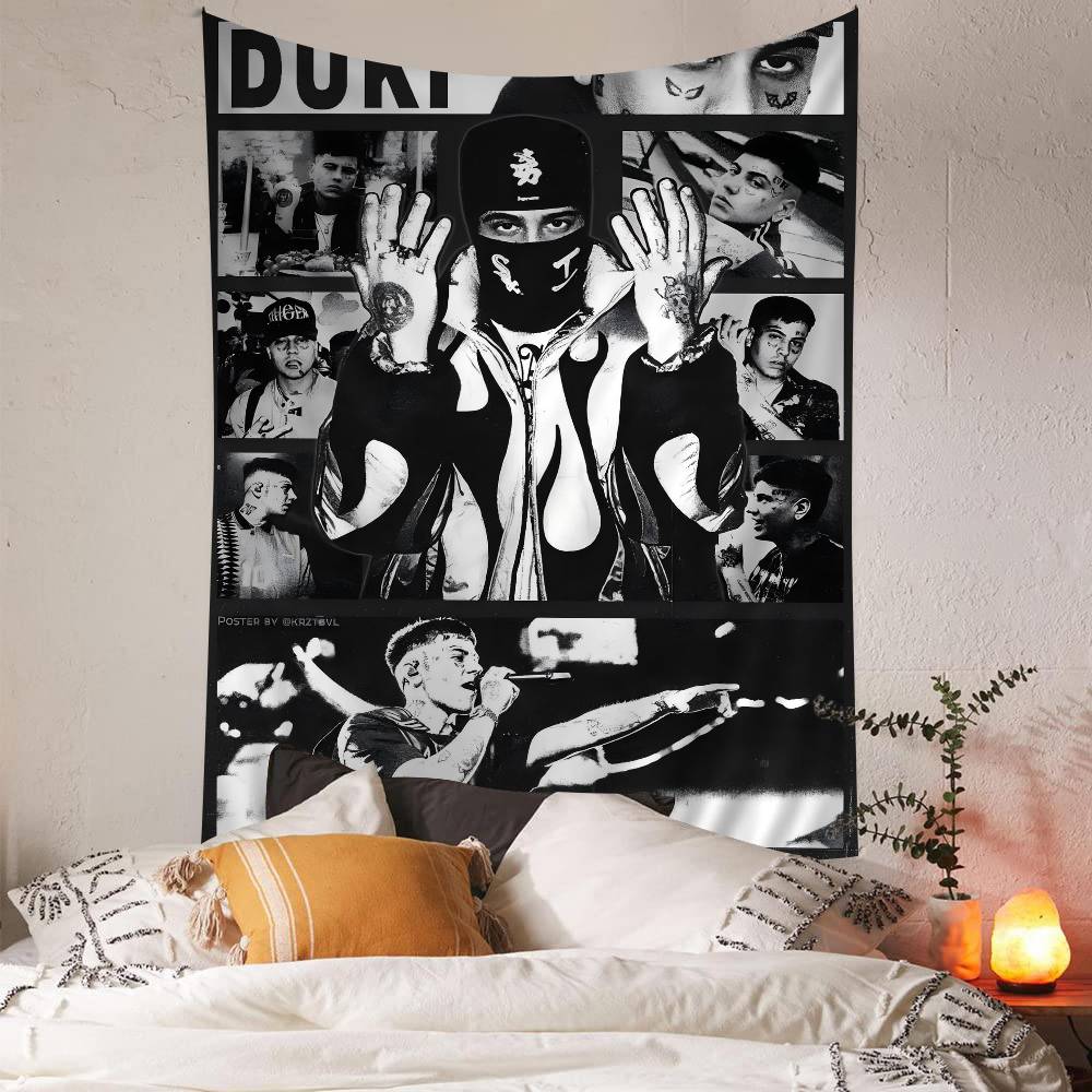 Rapper Duki Hippie Wall Hanging Tapestries Bohemian Wall Tapestries Mandala INS Home Decor
