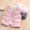 Korean Style Fleece-Lined Cotton Vest for Toddlers – Boys and Girls (Small To Large) Warm Autumn/Winter Clothing