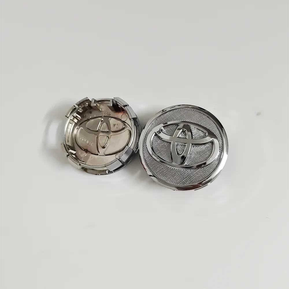 for Toyota Camry Corolla RAV4 Highlander Vios C-HR SIENNA AVALON YARLS 53mm 57mm 62mm 4 Pieces Wheel Center Caps