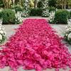 990pcs DIY Simulated Rose Petals Wedding Party Supplies Artificial Rose Petals Romantic Valentine's Day Decoration