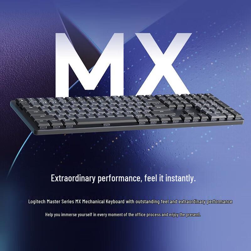 

Logitech MX MECHANICAL Wireless Dual-Mode Mechanical Keyboard