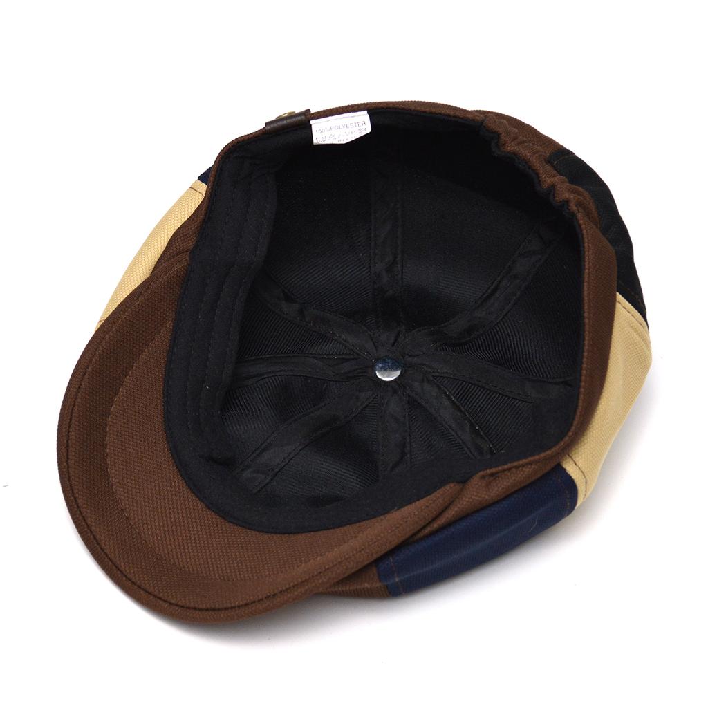 Spring Summer Casual Newsboy Caps Breathable Outdoor Retro Beret Hats Octagonal Hat Fashion Solid Flat Caps