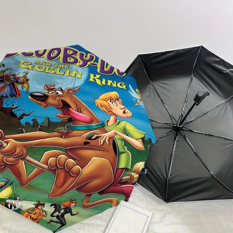 1PC Scooby-Doo Goblin King Umbrella-8-Rib Reinforced, Automatic Open, Lightweight & Durable, Cute Fashion Accessory for Outdoor, D2640