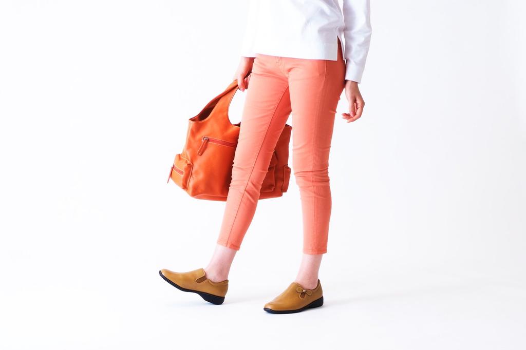 Zapatos Pansy 4440 3E con Talla Bonita Marrón Oscuro Zapatos Slip-On de Mujer con Lazo, Amortiguación, 23.0cm,