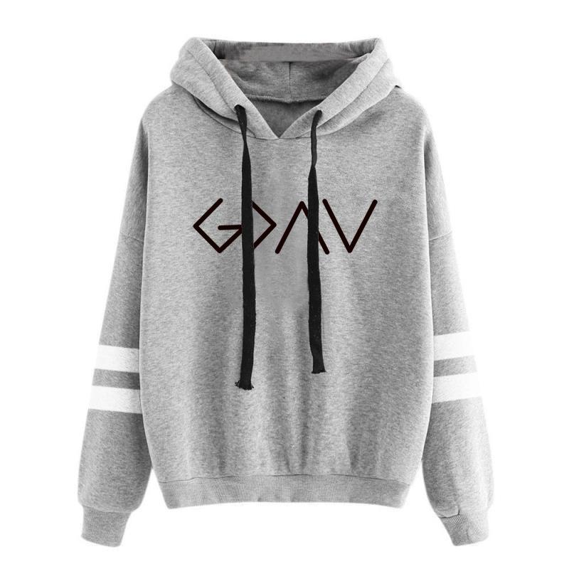 Herbst Damen Muster Bedruckter Langarm Hoodie Damen Lässig Allround-Pullover mit Kapuze