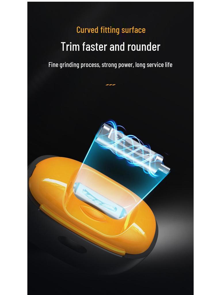 Automatic Rechargeable Nail Clipper and File for Children and Elderly