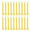 20pcs 9   Heavy Duty Plastic Camping Awning Tent Pegs Portable Canopy Sand Ground Stakes