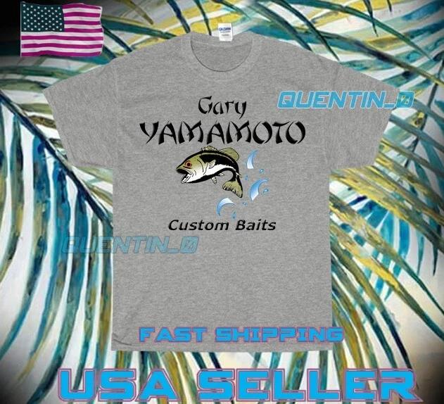 

NEW Shirt PREMIUM GARY YAMAMOTO BAITS FISHING LOGO T-Shirt FUNNY SIZE S - 5XL 3XL