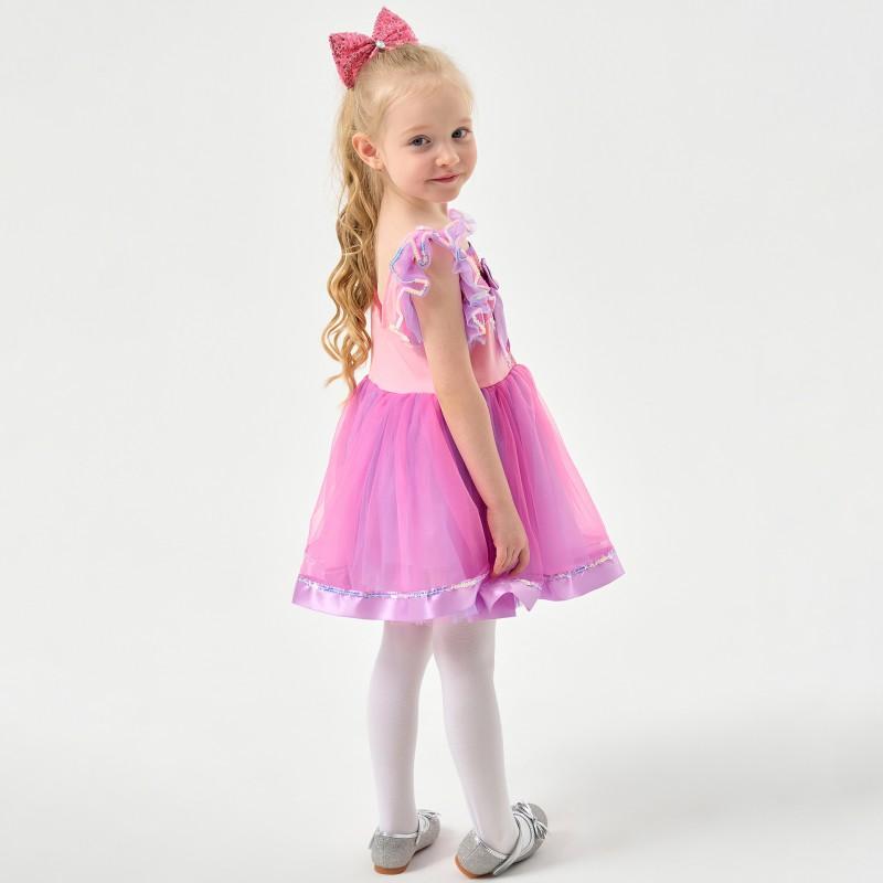 S-XL Robe de Princesse pour Enfants Spectacle Halloween Cosplay Filles 110-150cm