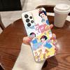 Case For Samsung Galaxy A57 A37 A56 5G A36 Case A55 A54 A35 A26 A07 A17 A16 A06 A34 A15 Cover Disney Princess Jasmine Cinderella
