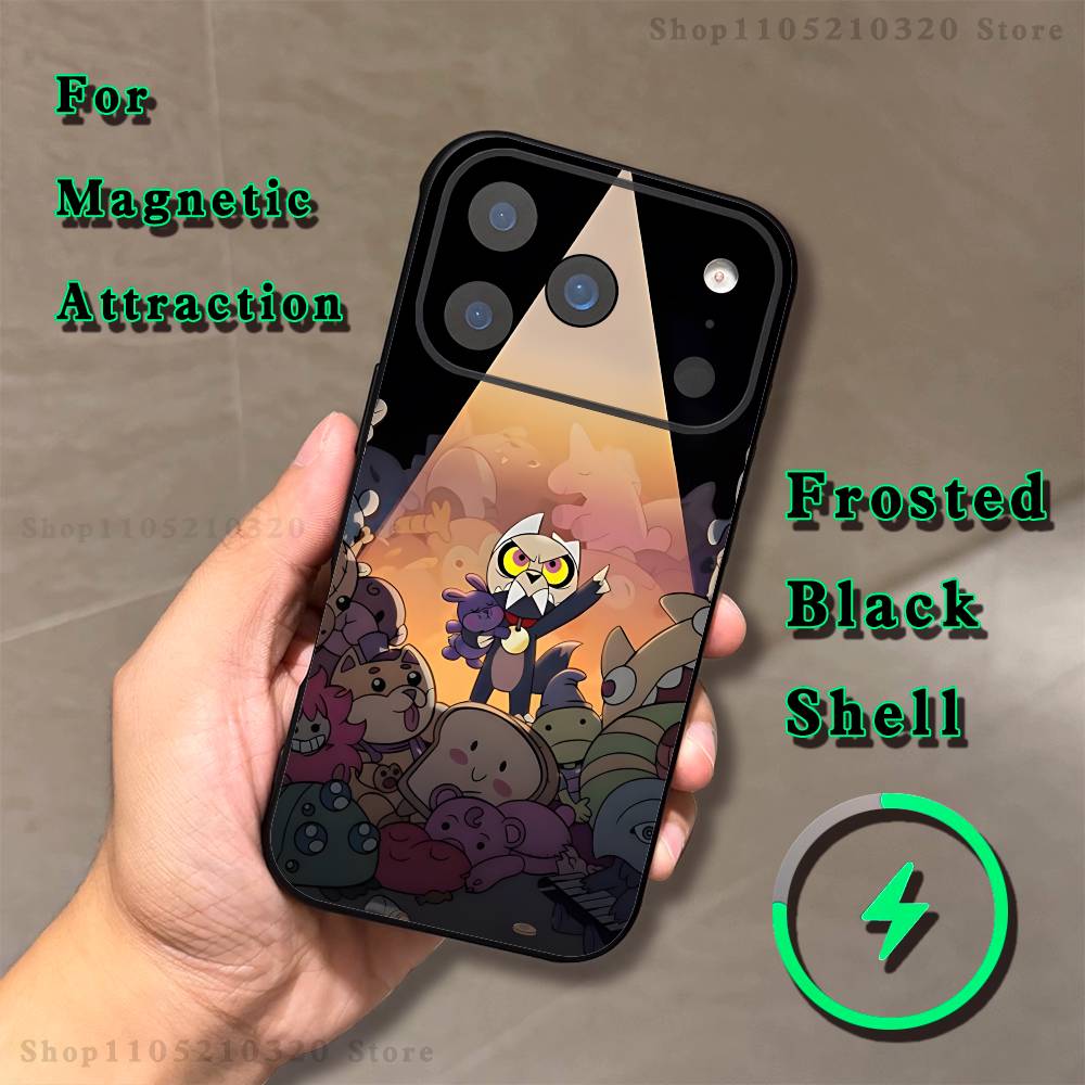 

T-The O-Owl House Hunter Phone Case For iPhone 17,16,15,14,13,12,11,Pro,Max,Plus,Mini,SE4,E Magnetic Magsafe Wireless Charging iPhone13